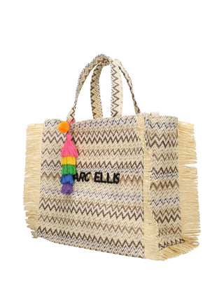 BORSA A MANO DONNA - MARC ELLIS NATURALE - BUBY S. CLAIRE L 2