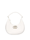 BORSA A SPALLA DONNA - MARC ELLIS BIANCO-ORO - FLAT HERO M 1