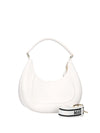 BORSA A SPALLA DONNA - MARC ELLIS BIANCO-ORO - FLAT HERO M 3