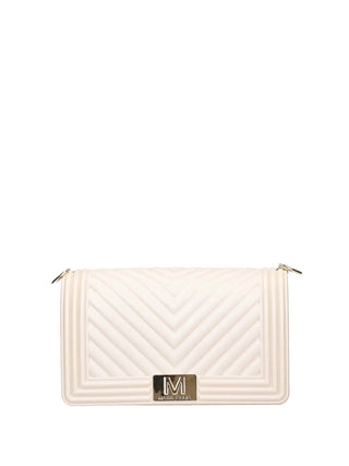 BORSA A SPALLA DONNA - MARC ELLIS BEIGE-ORO - FLAT M 26 1