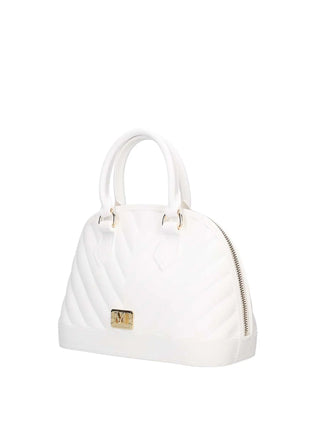 BORSA A SPALLA DONNA - MARC ELLIS BIANCO-ORO - FLAT MAYA M 2