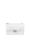 BORSA A SPALLA DONNA - MARC ELLIS ARGENTO - FLAT SUPERMEE M. 1