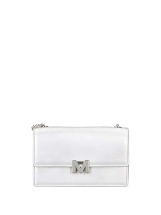 BORSA A SPALLA DONNA - MARC ELLIS ARGENTO - FLAT SUPERMEE M. 1