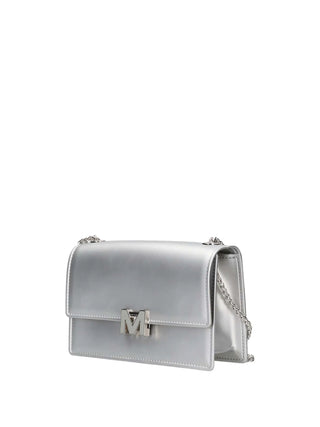BORSA A SPALLA DONNA - MARC ELLIS ARGENTO - FLAT SUPERMEE M. 2