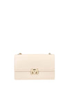 BORSA A SPALLA DONNA - MARC ELLIS BEIGE-ORO - FLAT SUPERMEE M. 1