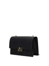 BORSA A SPALLA DONNA - MARC ELLIS NERO-ORO - FLAT SUPERMEE M. 2