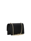 BORSA A SPALLA DONNA - MARC ELLIS NERO-ORO - FLAT SUPERMEE M. 3