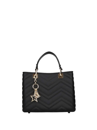 BORSA A MANO DONNA - MARC ELLIS NERO-ORO - KRISSY WAVE M. 1