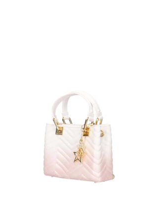 BORSA A MANO DONNA - MARC ELLIS BIANCO-ORO - KRISSY WAVE S. 2