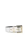 CINTURA DONNA - MARC ELLIS BIANCO-ORO - ME BELT - 170 DO 1