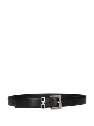 CINTURA DONNA - MARC ELLIS NERO-ARGENTO - ME BELT - 170 DO 2