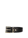 CINTURA DONNA - MARC ELLIS NERO-ORO - ME BELT - 170 DO 1