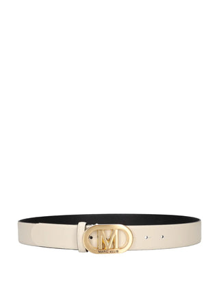 CINTURA DONNA - MARC ELLIS BEIGE-ORO - ME BELT - 175 BX 2