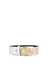 CINTURA DONNA - MARC ELLIS BIANCO-ORO - ME BELT - 175 BX 1