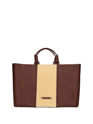 TOTE DONNA - ATELIER DU SAC MARRONE - 19144-GOR-S6B-A