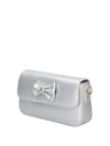 BORSA A SPALLA DONNA - ATELIER DU SAC ARGENTO - 19213-FAN-S6M-A 2
