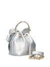 BORSA A MANO DONNA - ATELIER DU SAC ARGENTO - 19218-DOL-S6M-A 3