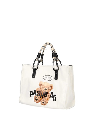 TOTE DONNA - PASH BAG BIANCO - 19515-ALL-S6B-P 2