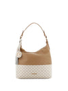 BORSA A SPALLA DONNA - NERO GIARDINI BEIGE - E343043D 1
