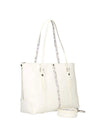 BORSA A SPALLA DONNA - GATTINONI ROMA BIANCO - BEN2E8580WVW 3